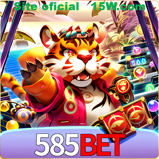 Imagem promocional da 585Bet mostrando a plataforma e suas vantagens